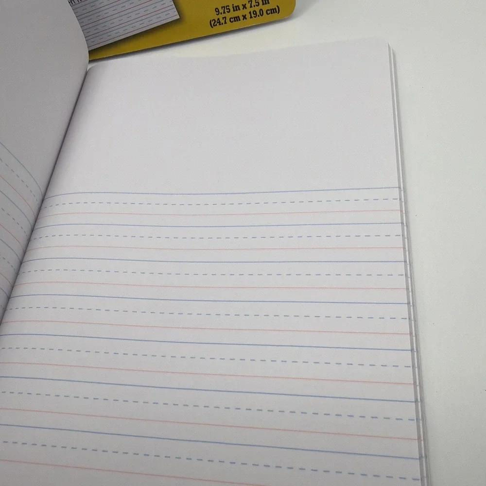 Lot of 2 Primary Journal Composition Books K-2 Picture Story Handwriting Draw